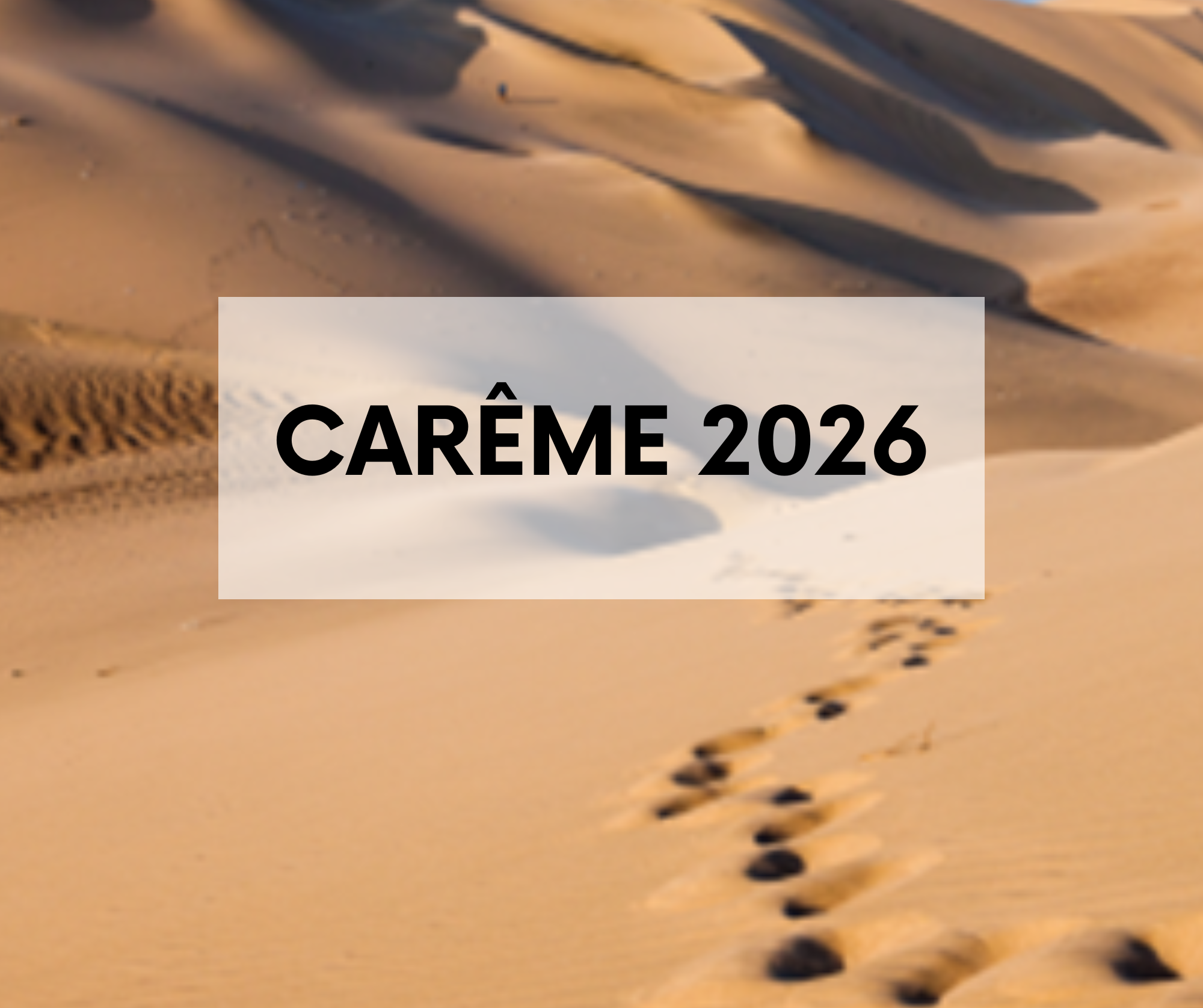 Carême 2026